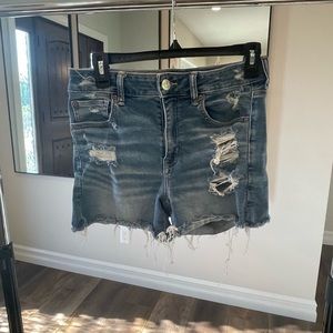 American eagle outfitters size 6 super stretch jean shorts